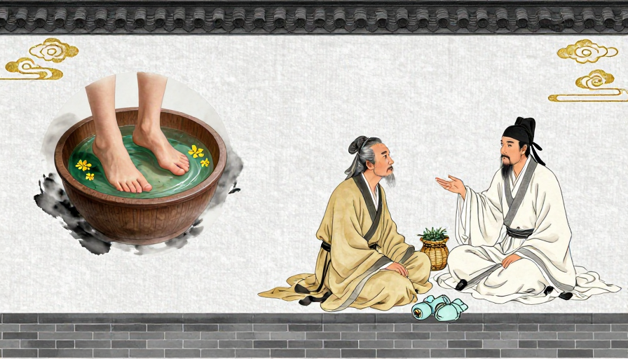 古典水墨中医养生·文人雅集意境