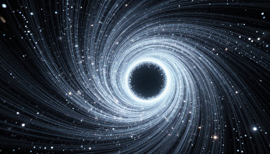 穿越时空的科技粒子隧道