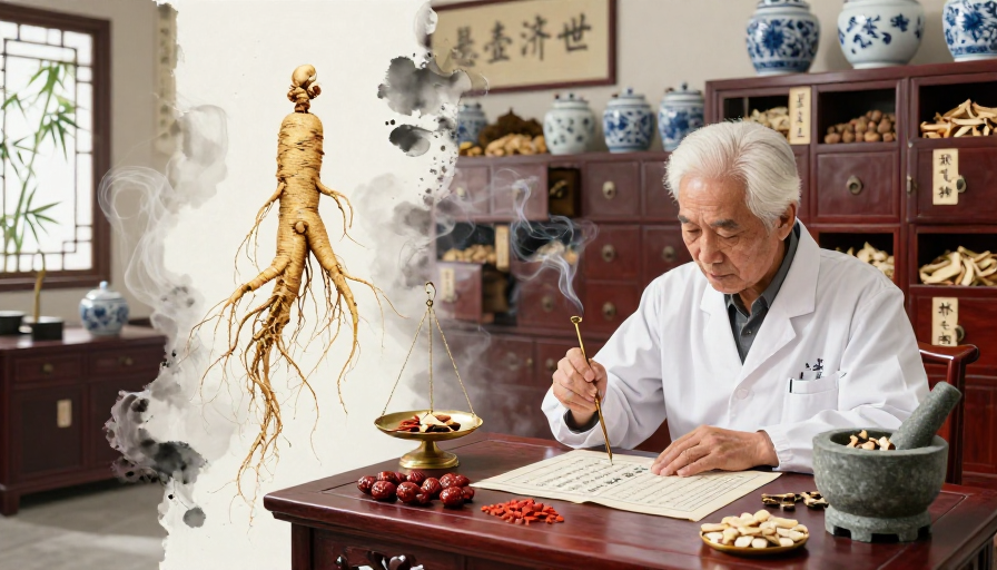 水墨丹青绘中医世家：百草之王传承古法药香