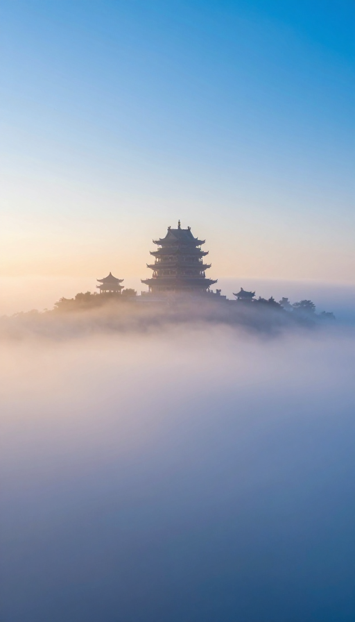 梦幻海市蜃楼：瞬息万变的天际奇迹