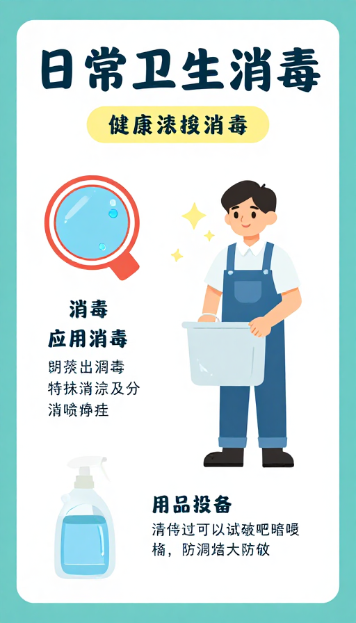 日常卫生消毒科普:实用教程