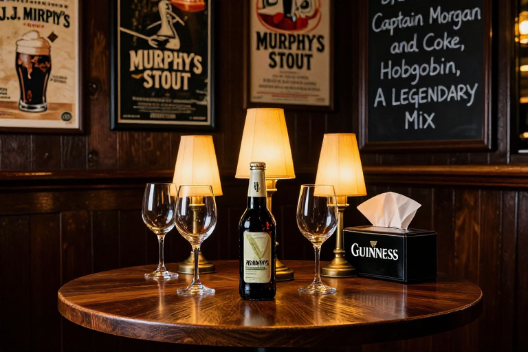 复古酒吧光影：J.J. Murphy's 啤酒艺术