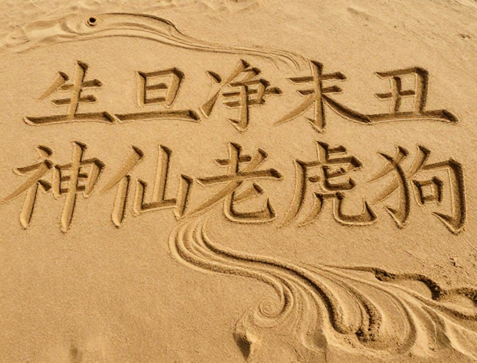 灵动沙画中流淌的古典与野性之美