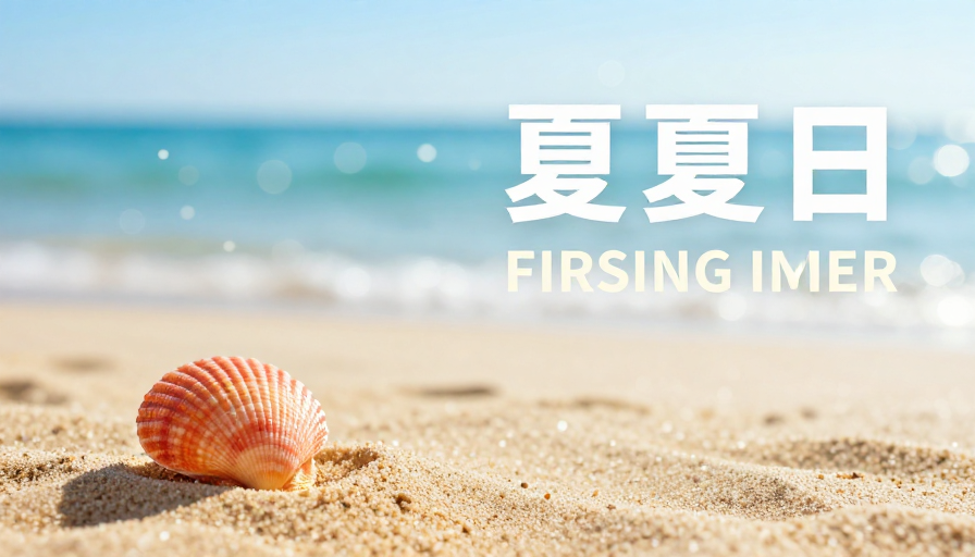 夏日梦幻海滩:光影与宁静的诗意