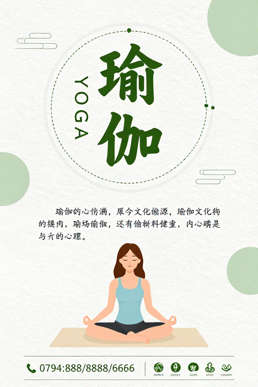 禅意瑜伽：简约清新自然生活美学