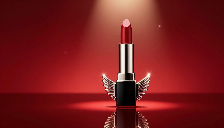 红唇光影舞台：奢华美妆摄影作品