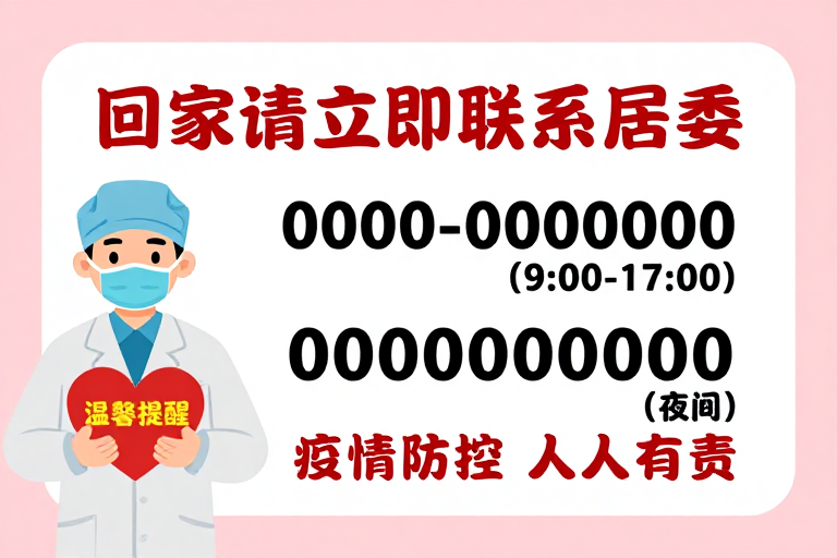 温馨关怀居家防疫指南