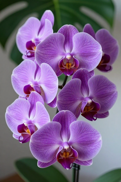 紫韵蝶兰·光影特写