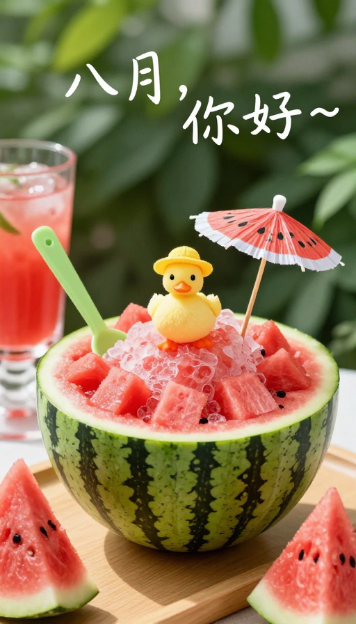 夏日清凉:西瓜创意美食艺术
