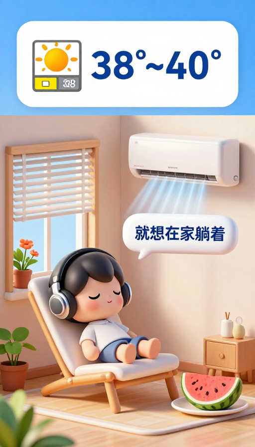 夏日清凉·3D Q版居家避暑设计