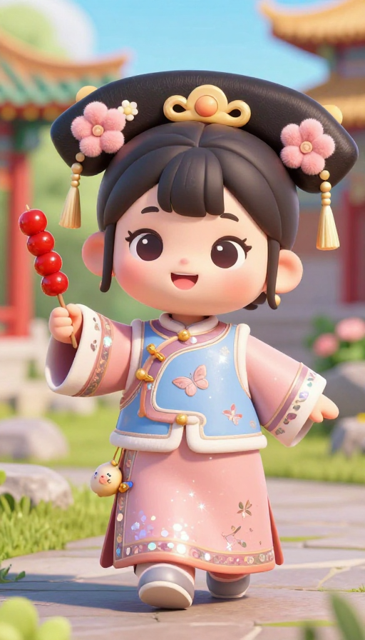 元气御花园3D格格萌趣瞬间