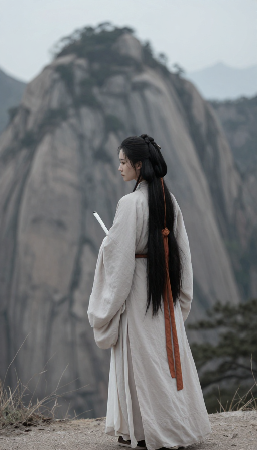 古韵佳人：青山之巅的古典回眸
