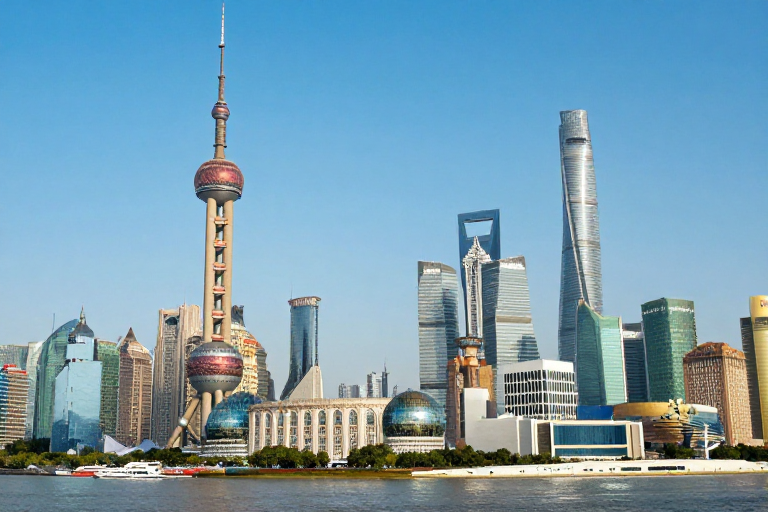 上海地标全景:现代都市与历史交融之美