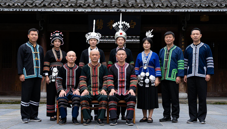 侗族民族风：传统服饰人像写真纪实