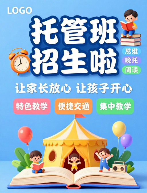创意托管班招生:趣味教育伴成长