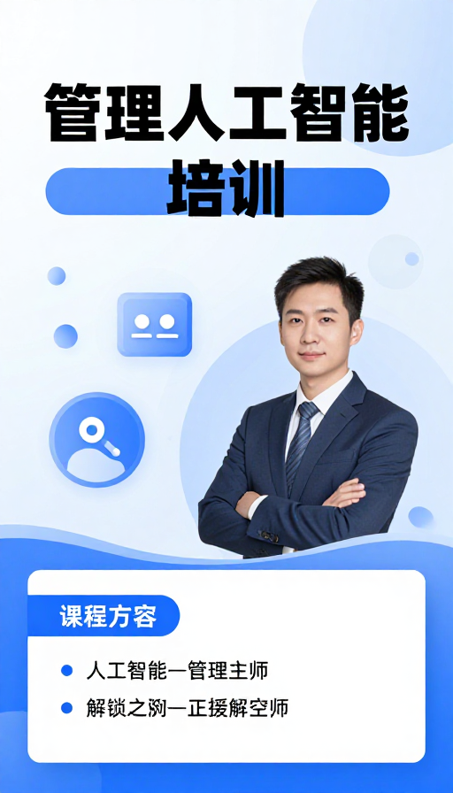 智启未来:人工智能管理培训宣发