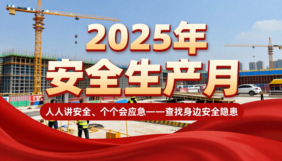 2025安全生产月:筑牢工地安全防线,共筑生命屏障