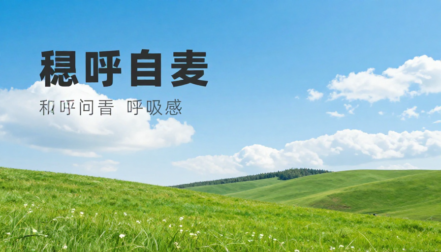 翠岭云海：治愈系自然风景海报