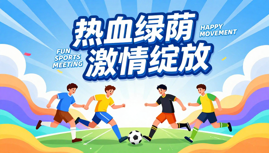 青春活力运动盛宴：热血绿荫激情绽放
