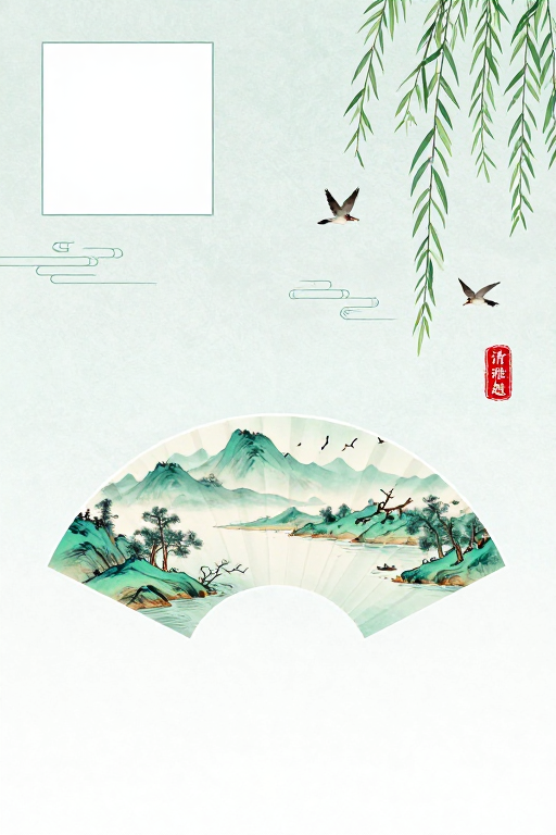 清雅山水：宋代风韵与现代留白的融合