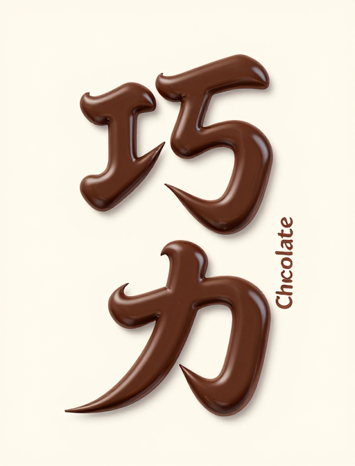 巧克力的艺术：C4D 3D 文字设计
