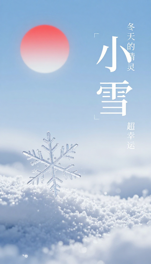 清冽冬日,小雪精灵:东方美学与现代设计的冰雪盛宴