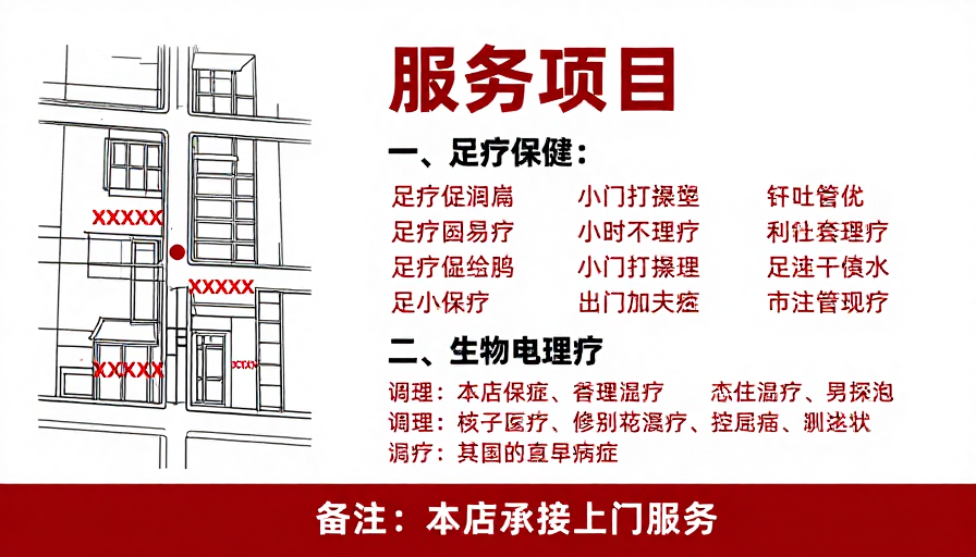 中式健康服务宣传海报:专业实用设计