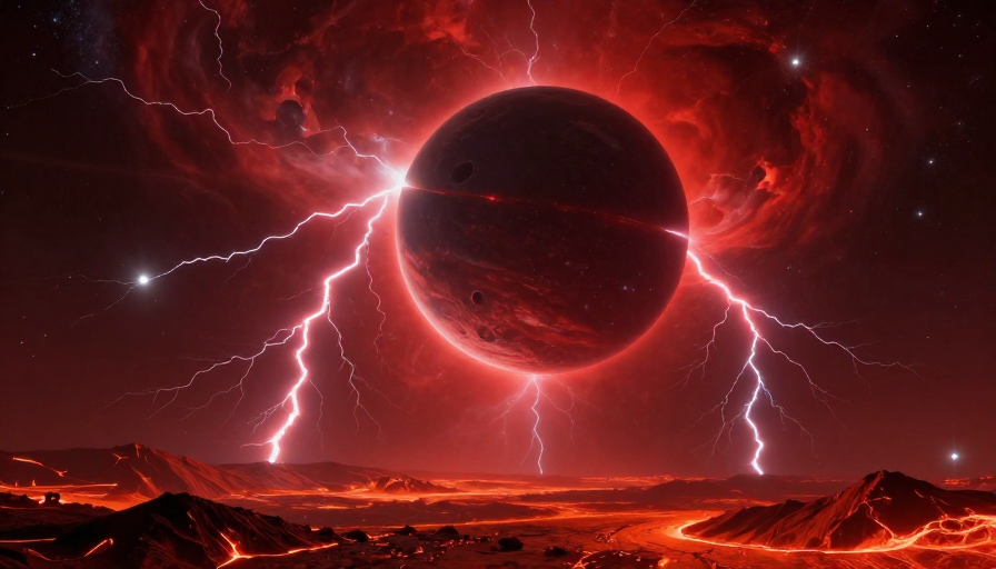 末世红焰：史诗科幻宇宙灾难场景