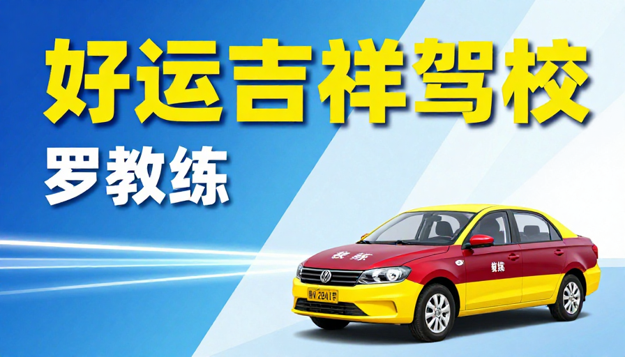 好运吉祥驾校 专业教练车引领驾驶新体验