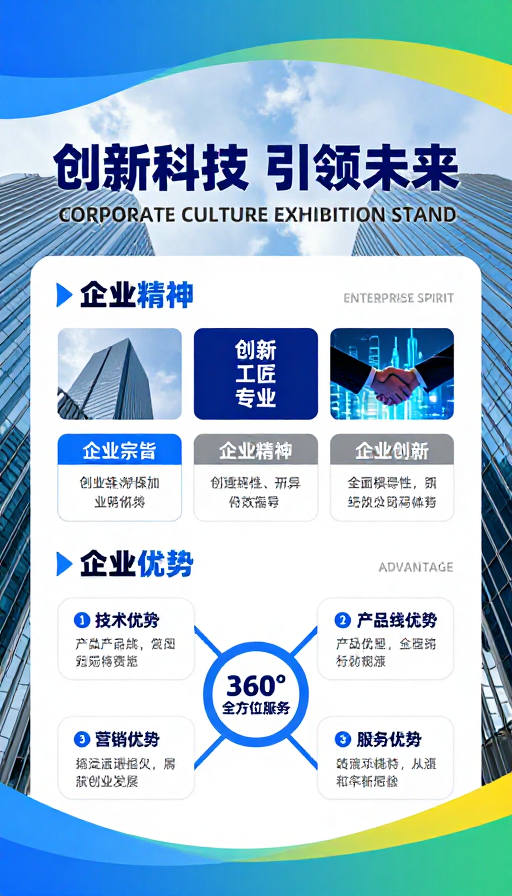现代科技企业形象展：创新引领未来
