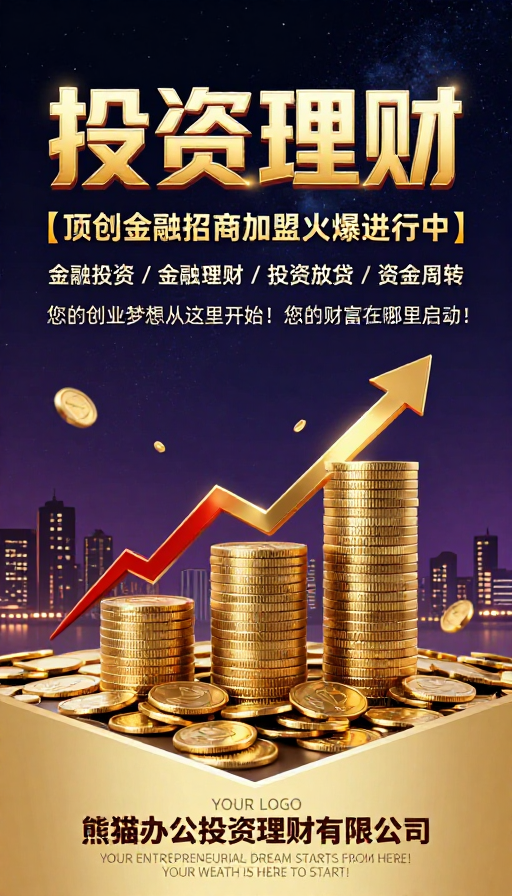 金色星河·财富启航:金融投资招商宣传