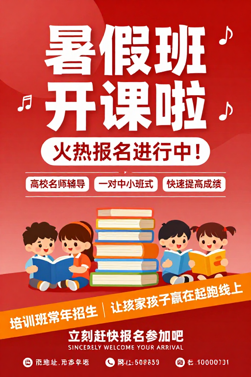 暑假班热烈开启,名师辅导助赢起跑线