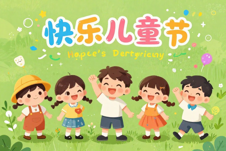 童心飞扬欢庆六一节日氛围