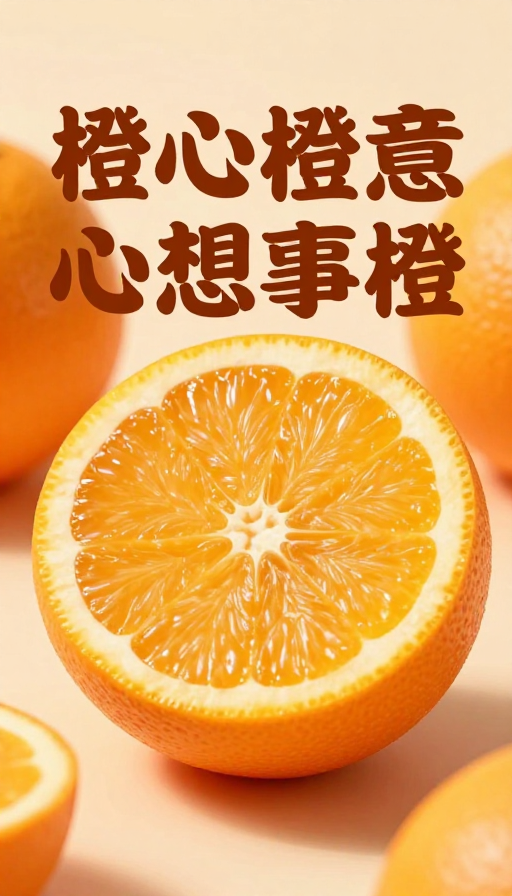 橙星许愿·新年祝福礼赠设计图