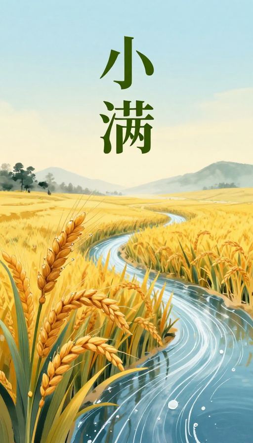 小满丰润:水墨田园里的湿润诗意