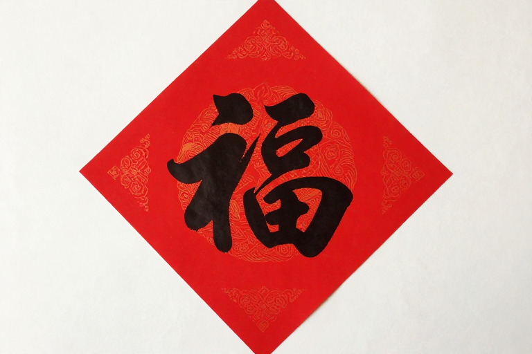 福运当头：春节主题汉字图标设计