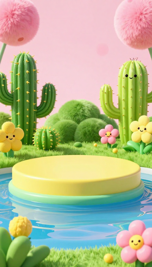 梦幻电商展示:童话风3D虚拟场景
