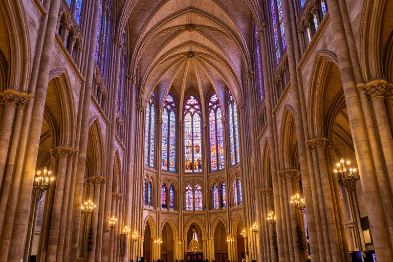 巴黎圣母院：哥特式光影的宏伟交响