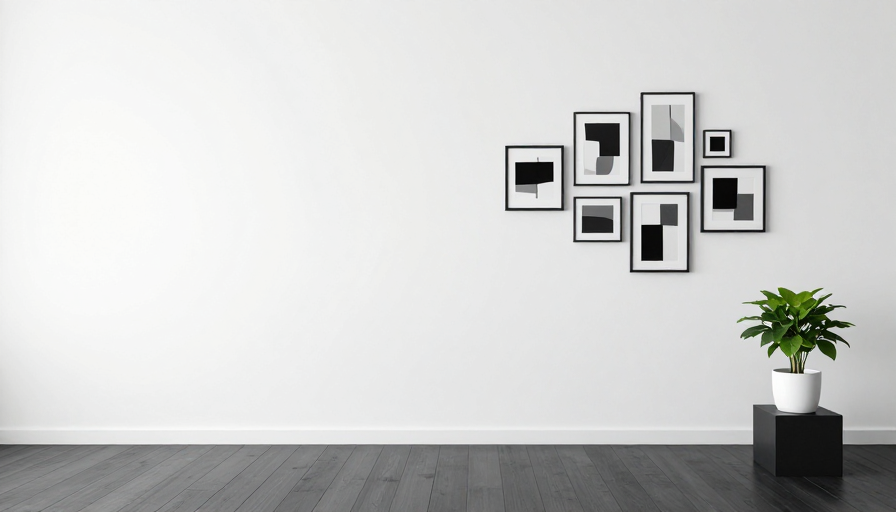 极简黑白灰调现代室内空间设计