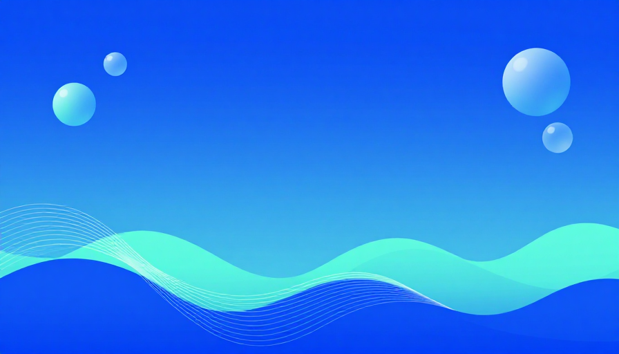 深蓝流体渐变背景:科技感与自然之美融合