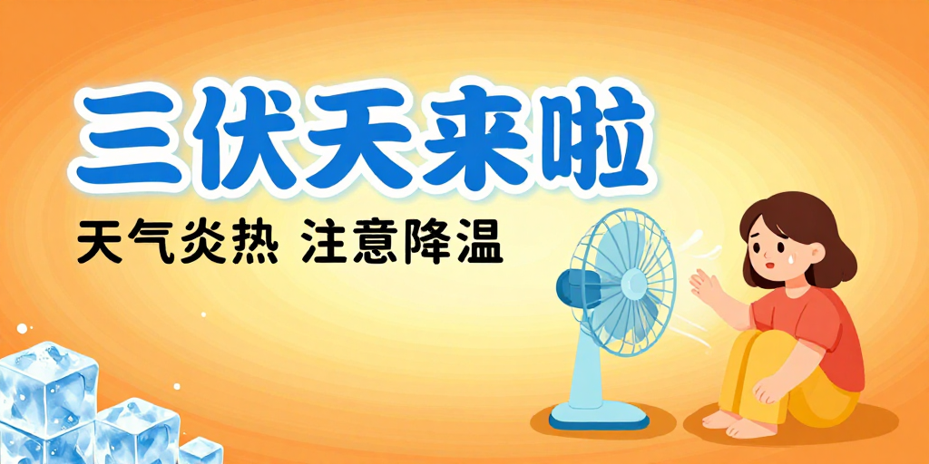 高温预警：三伏天来啦，关注健康降温