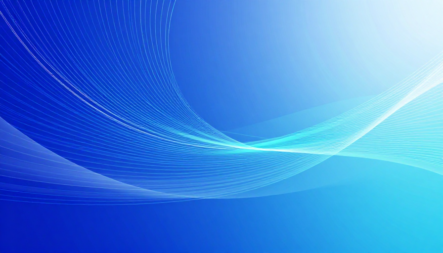 深邃蓝调流动科技背景