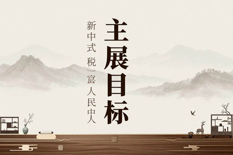 东方雅韵 · 现代奢华:新中式高端地产海报