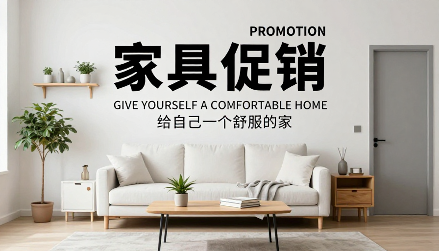 极简风家具促销:打造舒适现代家