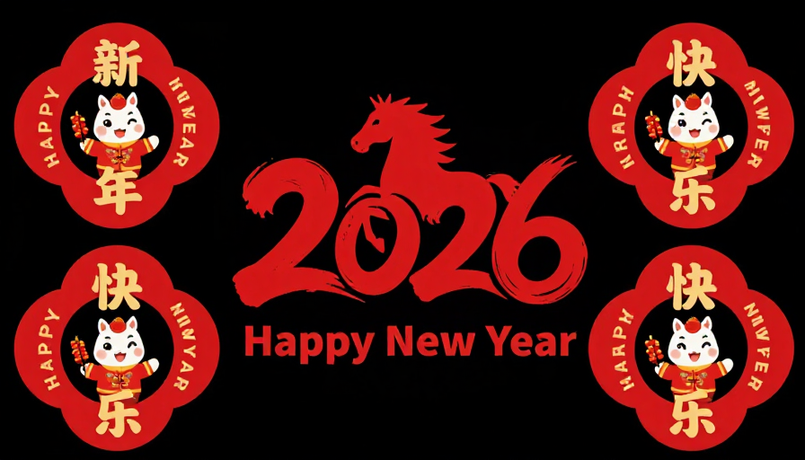 2026国潮新年海报设计图