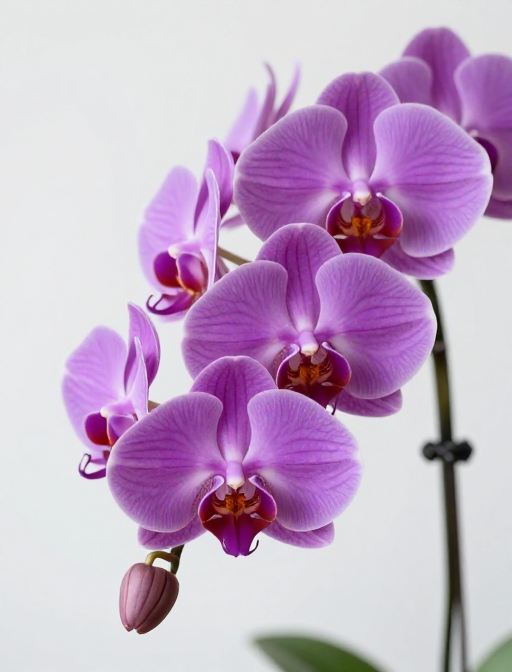 紫韵蝶舞：奢华蝴蝶兰摄影艺术