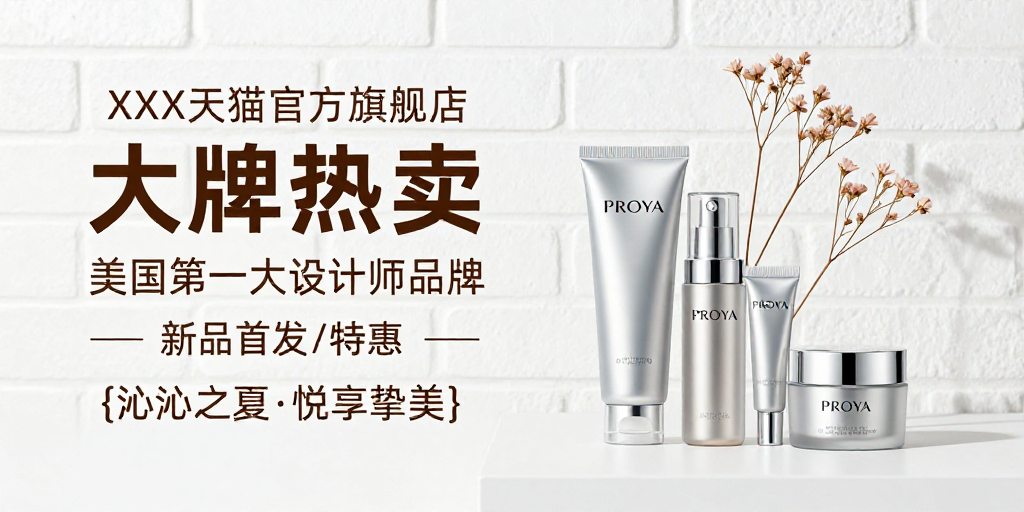 轻奢护肤新品上市：PROYA美白系列热卖