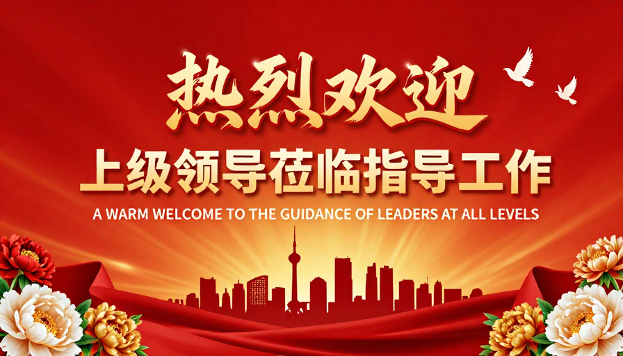 喜迎领导莅临指导：庄重热烈的欢迎场景