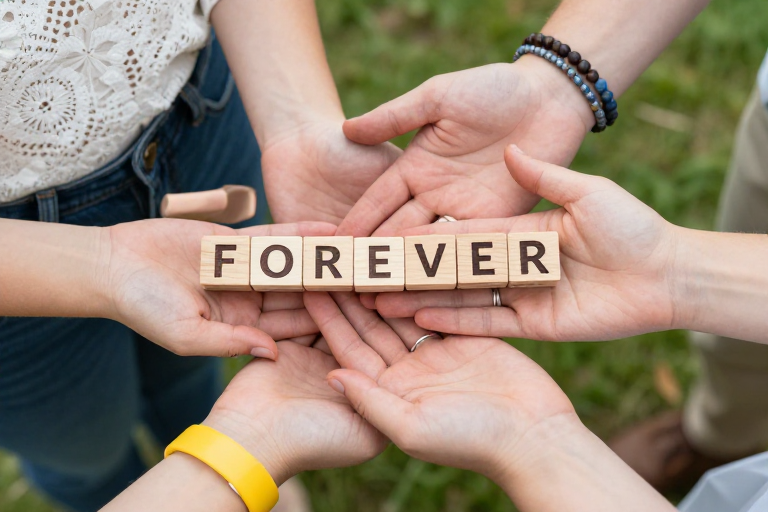 永恒誓言：婚礼浪漫手托 FOREVER 时刻