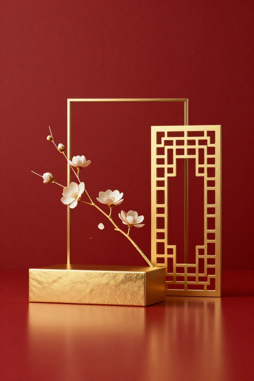 金枝窗格|现代东方极简美学